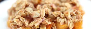 Peach Crumble
